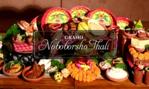 Noboborsho Thali in Kolkata