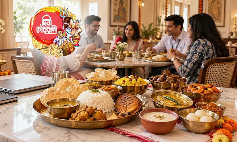 Pre-Puja Office Lunch in Sector V: How to Plan a Team Celebration
